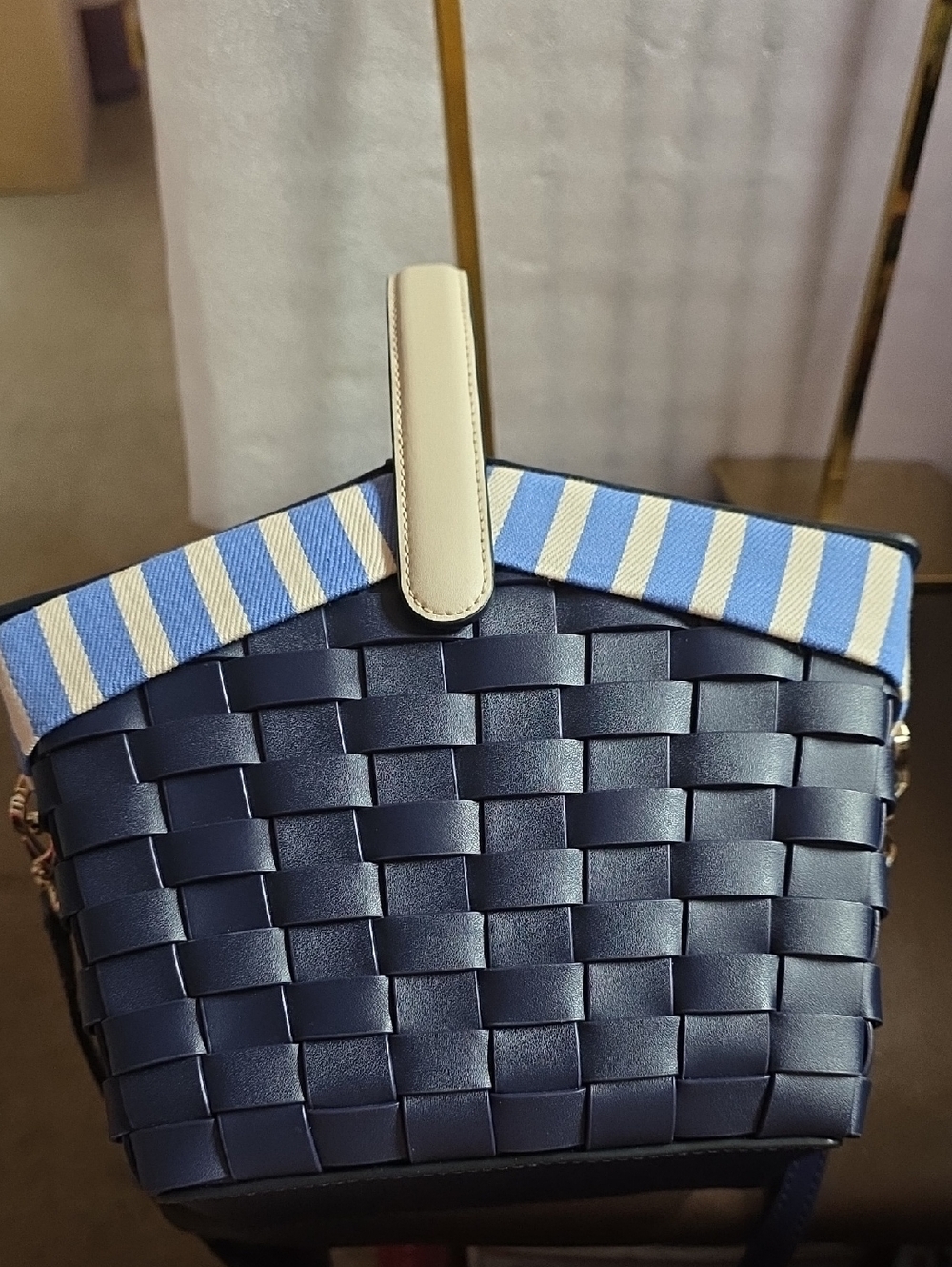 Kate Spade Flutter Fly Picnic Basket Hand Bag/Crossbody Nwot Lmtd Ed Novelty - Picture 7 of 14
